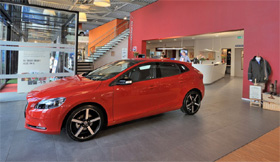 Concept design showroom Volvo Broekhuis Autogroup - 