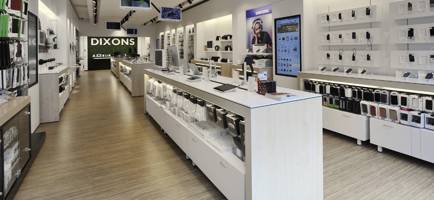 WSB Shopfitting Group designs new concept Dixons - Electrical retailing concepts