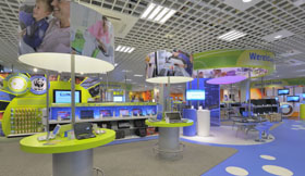 BCC Utrecht, Shopfitting Electronics - Electrical retailing concepts