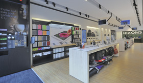 WSB Shopfitting Group designs new concept Dixons - Electrical retailing concepts