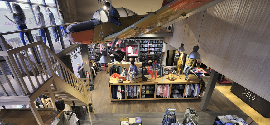 Retail design Fashion Mall Deto Jeans - 