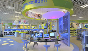 BCC Utrecht, Shopfitting Electronics - Electrical retailing concepts