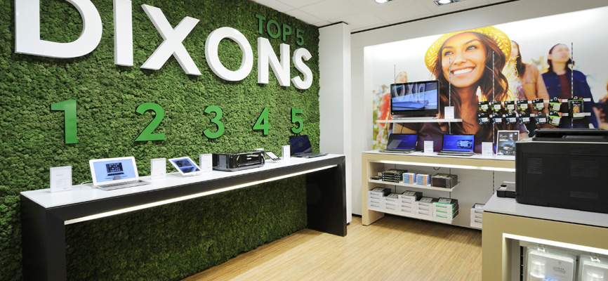 WSB Shopfitting Group designs new concept Dixons - Electrical retailing concepts