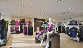 Shopfitting fashion label Witteveen Mode, NL - 