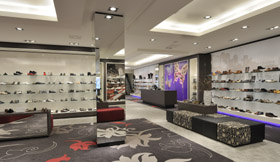 Dungelmann Shoes Concept store design - Shoes