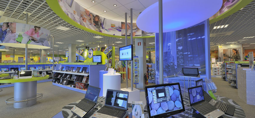 BCC Utrecht, Shopfitting Electronics - Electrical retailing concepts