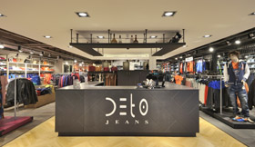 Retail design Fashion Mall Deto Jeans - 