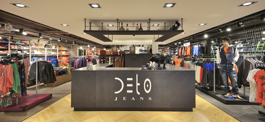 Retail design Fashion Mall Deto Jeans - 