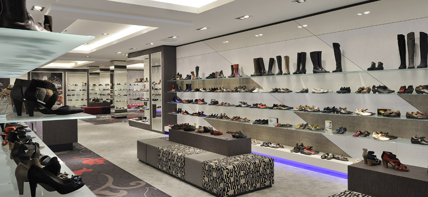 Dungelmann Shoes Concept store design - 
