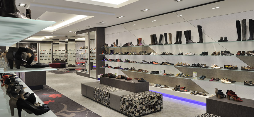 Dungelmann Shoes Concept store design - Shoes