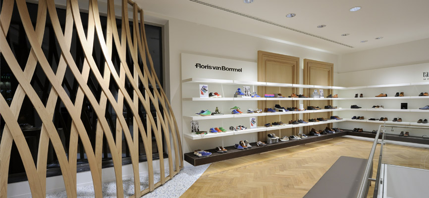 Shuz, Retail design shoe concept store - Shoes