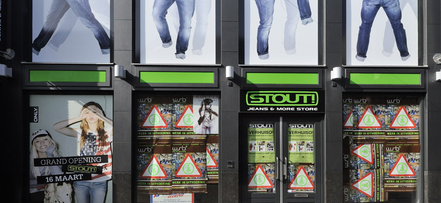 Stout! Jeans, Raalte: Successful Dutch Interior design fashion - 