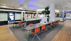 Retail design City Lens Optician, Rotterdam - Optician