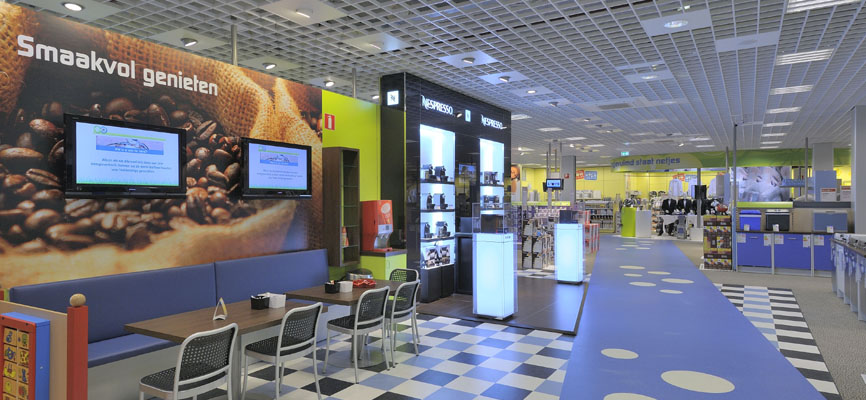 BCC Utrecht, Shopfitting Electronics - Electrical retailing concepts