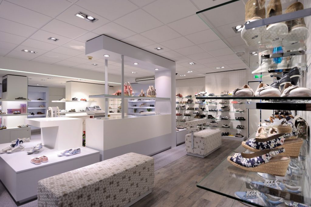 Shop design Smit Shoes, Krabbendijke