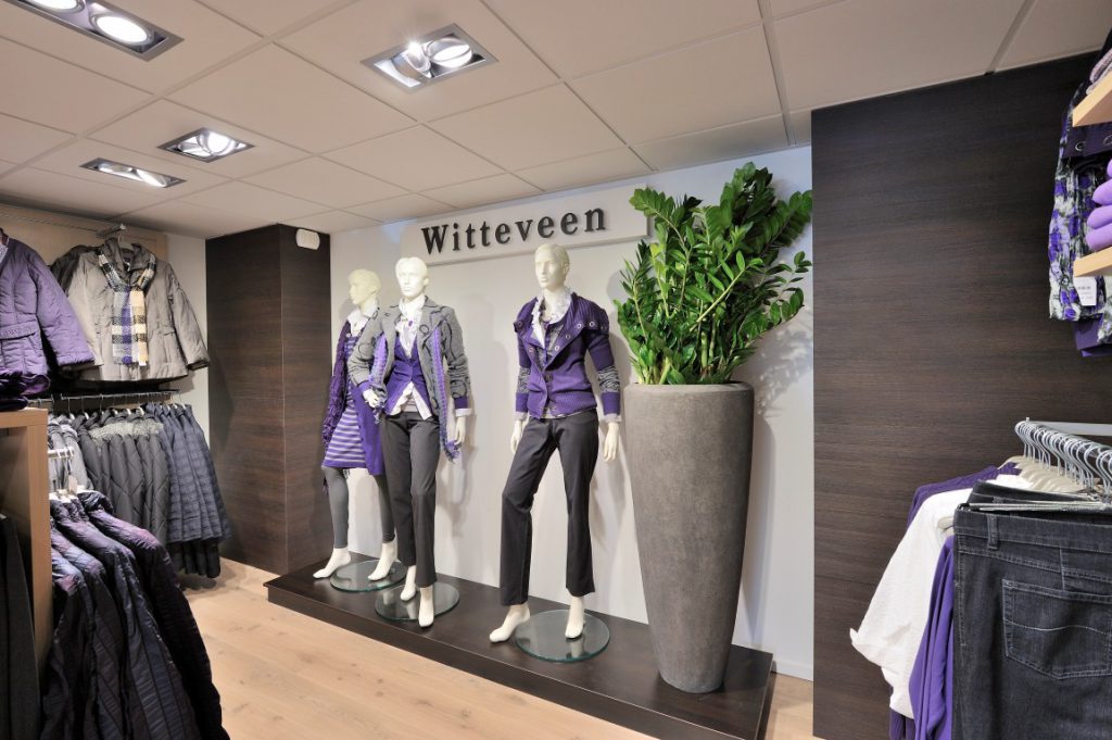 Shopfitting fashion label Witteveen Mode, NL