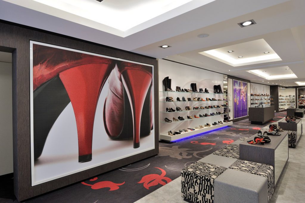 Dungelmann Shoes Concept store design