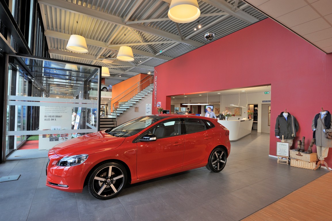 Concept design showroom Volvo Broekhuis Autogroup