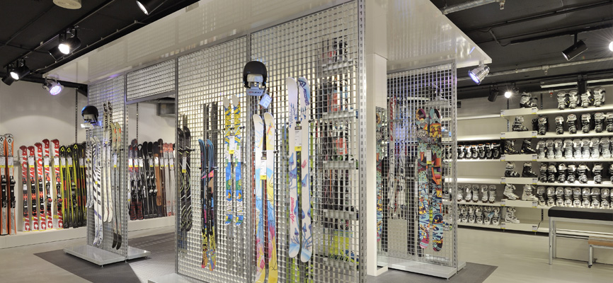 Retail design Sport shop Jaquet, Amersfoort (NL) - Sport