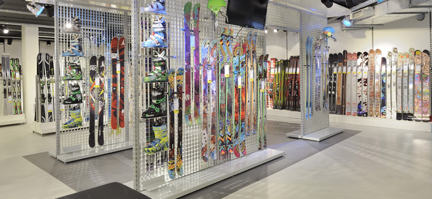 Retail design Sport shop Jaquet, Amersfoort (NL) - Sport