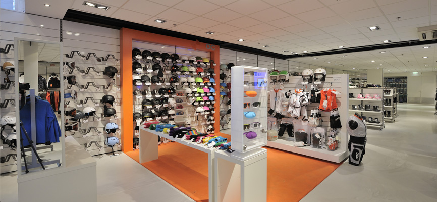 Retail design Sport shop Jaquet, Amersfoort (NL) - Sport