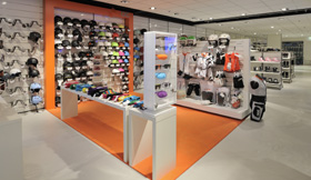 Retail design Sport shop Jaquet, Amersfoort (NL) - Sport