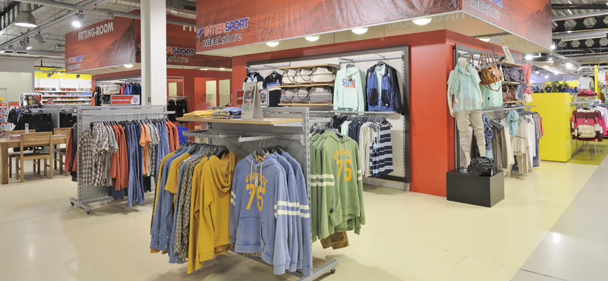 Shopconcept Intersport Roermond (NL) - Sport