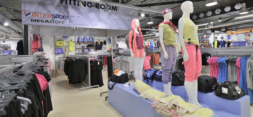 Shopconcept Intersport Roermond (NL) - Sport