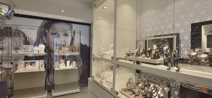 Interior juwelier Heleven, Hasselt (BE) - Jeweler