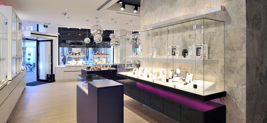 Interior juwelier Heleven, Hasselt (BE) - Jeweler