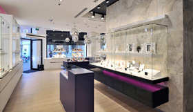 Interior juwelier Heleven, Hasselt (BE) - Jeweler