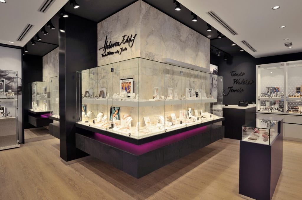 Interior juwelier Heleven, Hasselt (BE)