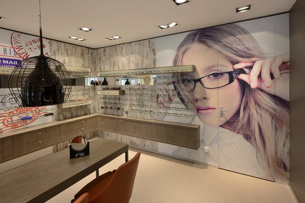 Store Fixtures Optician by WSB