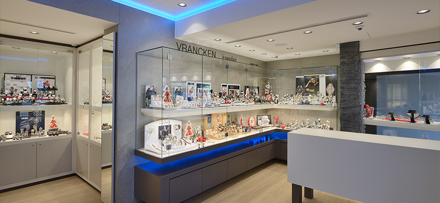 Design jewellery shop Vrancken - 