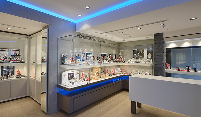 Design jewellery shop Vrancken - 