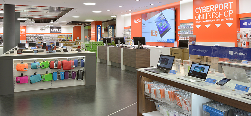 Cyberport Retail Concept – Munchen (DE) - Electrical retailing concepts