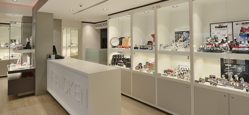 Design jewellery shop Vrancken - 