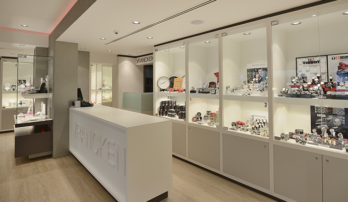 Design jewellery shop Vrancken - 