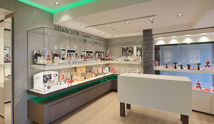 Design jewellery shop Vrancken - 