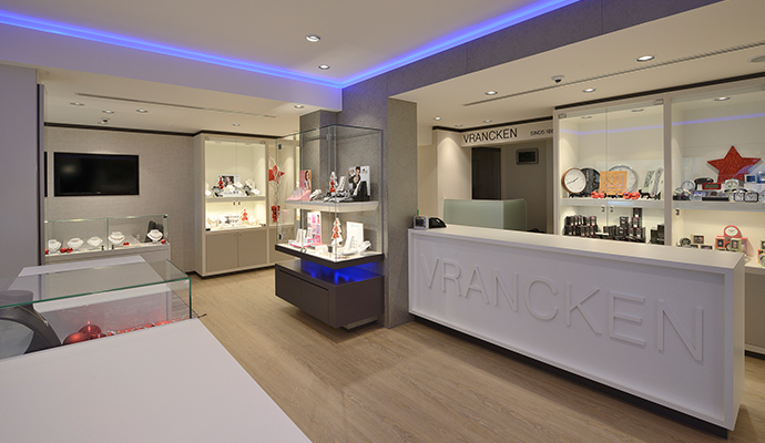 Design jewellery shop Vrancken - 