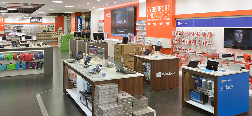 Cyberport Retail Concept – Munchen (DE) - Electrical retailing concepts