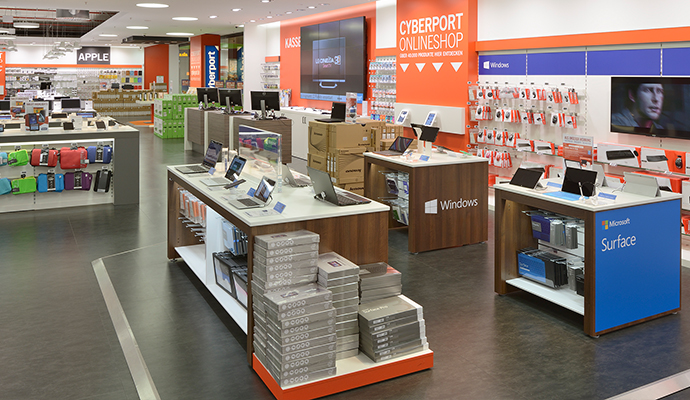 Cyberport Retail Concept – Munchen (DE) - Electrical retailing concepts