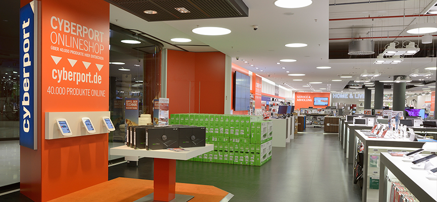 Cyberport Retail Concept – Munchen (DE) - Electrical retailing concepts