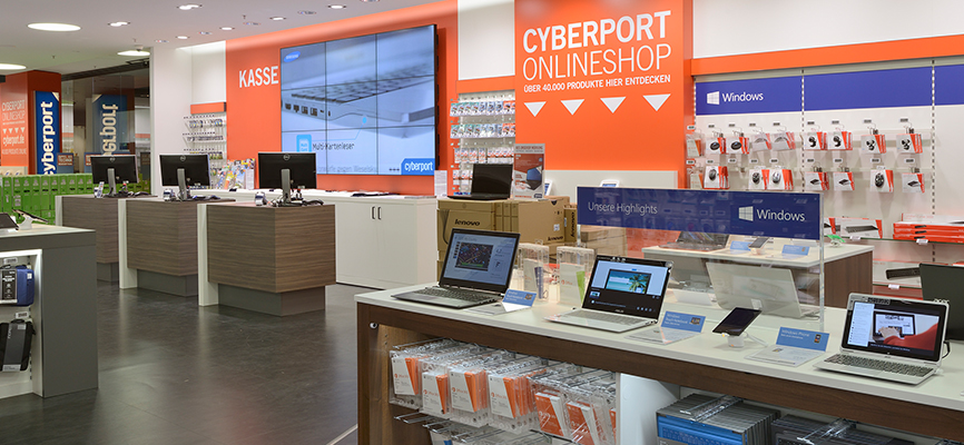 Cyberport Retail Concept – Munchen (DE) - Electrical retailing concepts