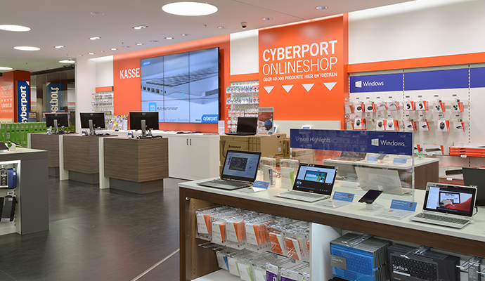 Cyberport Retail Concept – Munchen (DE) - Electrical retailing concepts