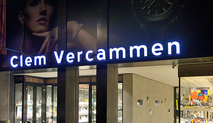 Retail design Jewellery Vercammen