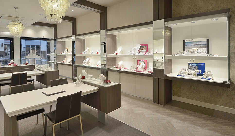 Shop fitting secure jewelry store Robert den Haag by WSB - 