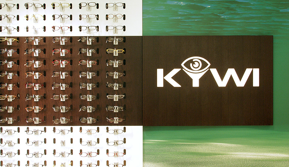 Interior design Optica Kywi – Willemstad Curaçao - Optician