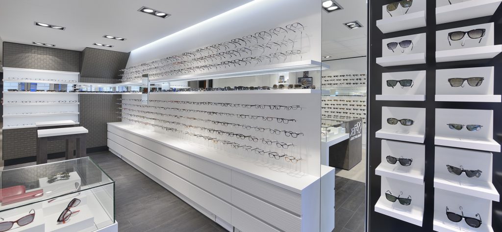 Nuytinck optician retail design & retail construction