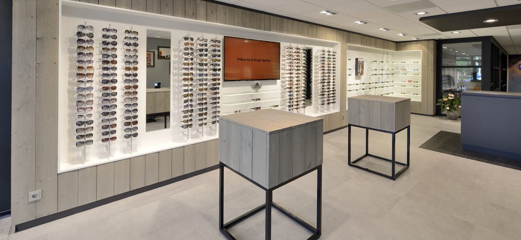 Rénovation de magasin d'optique